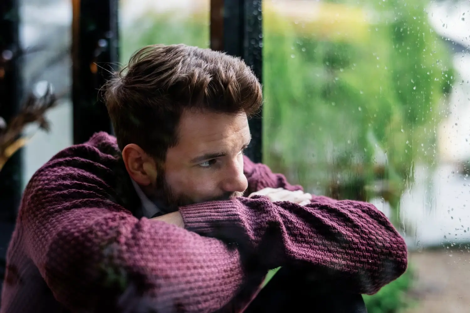 Adult male experiencing depression symptoms seeking psychiatric help Chicago Illinois